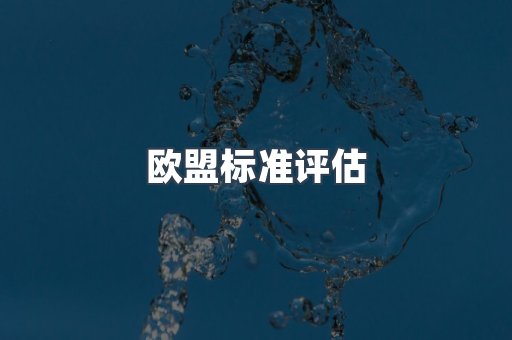 欧盟标准评估